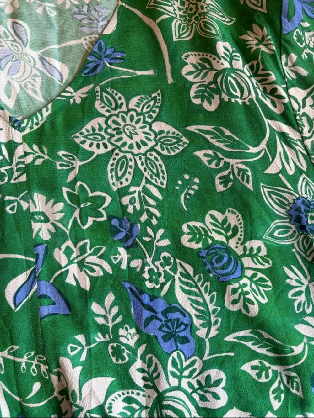 Karen Kane Floral Flutter Sleeve Tie-Front Top Size XL NWT